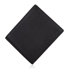 MWS01-W001   Genuine Leather Men's Bi-Fold Wallet