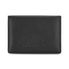 MWS03-W001   Genuine Leather Bi-Fold Card Wallet for Men Woman