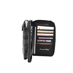 PHD-106 American Bling Embroidered Collection Phone Wallet/Crossbody