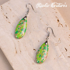 RCE-1133   Rustic Couture's Bohemian Tear Drop Earing