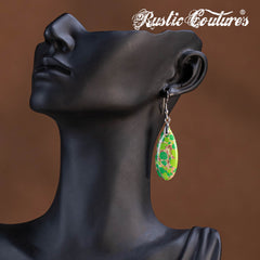 RCE-1133   Rustic Couture's Bohemian Tear Drop Earing