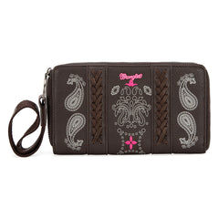 WG134-W006  Wrangler Bandana Paisley Print Wallet