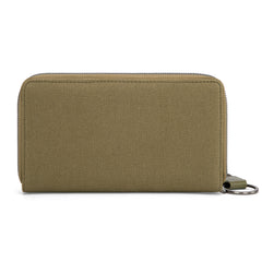 WG136-W006  Vintage Wrangler Canvas Zip Wristlet - Green