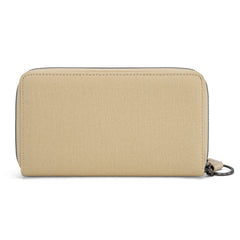 WG136-W006  Vintage Wrangler Canvas Zip Wristlet- Tan