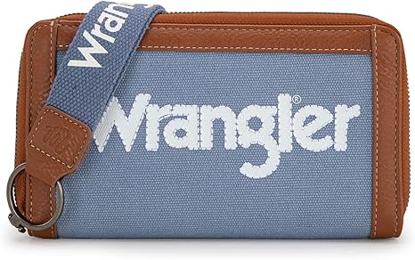 WG142-W006  Wrangler Logo  Wallet/Wristlet -Jean