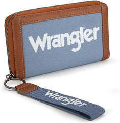 WG142-W006  Wrangler Logo  Wallet/Wristlet -Jean