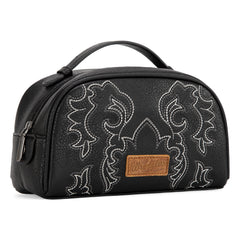 WG145 -190 Wrangler  Embroidered  Multi Purpose/Travel Pouch - Black (Online Exclusive)