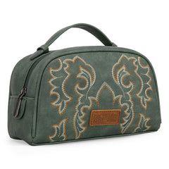 WG145 -190 Wrangler  Embroidered  Multi Purpose/Travel Pouch -Green (Online Exclusive)