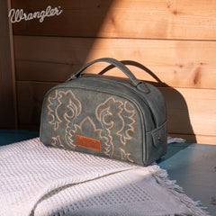 WG145 -190 Wrangler  Embroidered  Multi Purpose/Travel Pouch -Green (Online Exclusive)