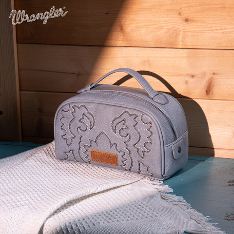 WG145 -190 Wrangler  Embroidered  Multi Purpose/Travel Pouch - Jean  (Online Exclusive)