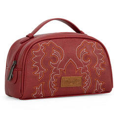 WG145 -190 Wrangler  Embroidered  Multi Purpose/Travel Pouch -Red (Online Exclusive)