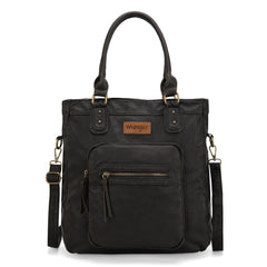 WG165-1110 Wrangler Slouchy Tote/Crossbody - Black