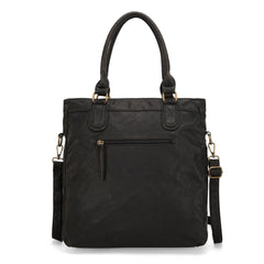 WG165-1110 Wrangler Slouchy Tote/Crossbody - Black