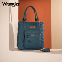 WG165-1110 Wrangler Slouchy Tote/Crossbody - Jean