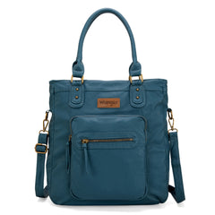 WG165-1110 Wrangler Slouchy Tote/Crossbody - Jean