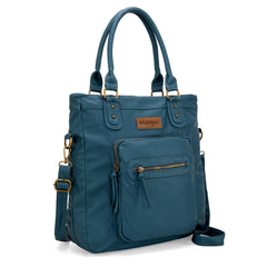 WG165-1110 Wrangler Slouchy Tote/Crossbody - Jean