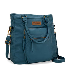 WG165-1110 Wrangler Slouchy Tote/Crossbody - Jean