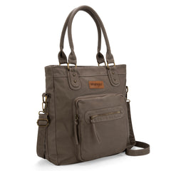 WG165-1110 Wrangler Slouchy Tote/Crossbody - Khaki