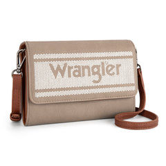 WG171-1833   Wrangler Logo Waxed Canvas Wallet/Crossbody