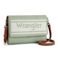 WG171-1833   Wrangler Logo Waxed Canvas Wallet/Crossbody