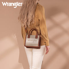 WG171-2811  Wrangler Logo Mini Tote/Crossbody