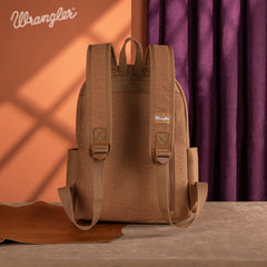 WG174-91152   Wrangler Southwestern  Knitted Backpack - Brown