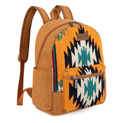 WG174-91153   Wrangler Southwestern  Knitted Backpack - Orange