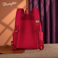 WG174-91153   Wrangler Southwestern  Knitted Backpack - Red