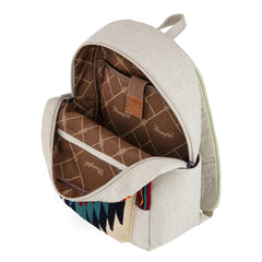 WG174-91153   Wrangler Southwestern  Knitted Backpack - Tan