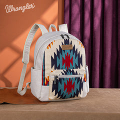 WG174-91153   Wrangler Southwestern  Knitted Backpack - Tan