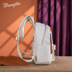 WG174-91153   Wrangler Southwestern  Knitted Backpack - Tan