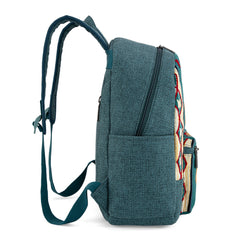 WG174-91153   Wrangler Southwestern  Knitted Backpack - Turquoise