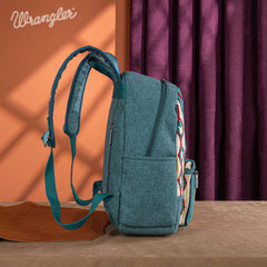 WG174-91153   Wrangler Southwestern  Knitted Backpack - Turquoise