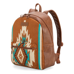 PRE-ORDER  WG174-9115   Wrangler Southwestern Knitted Backpack - Brown