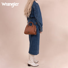 WG183-8300  Wrangler Carry-All Whipstitch Tote/Crossbody