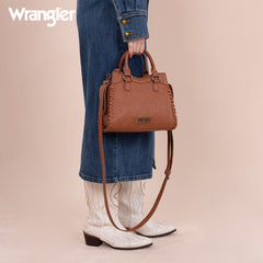 WG183-8300  Wrangler Carry-All Whipstitch Tote/Crossbody