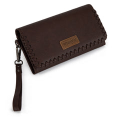 WG183-W048   Wrangler Whipstitch Wristlet Wallet