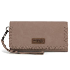 WG183-W048   Wrangler Whipstitch Wristlet Wallet