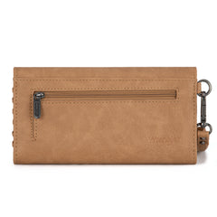 WG183-W048   Wrangler Whipstitch Wristlet Wallet