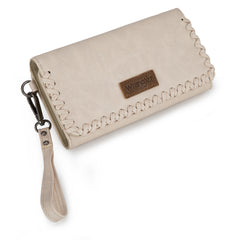 WG183-W048   Wrangler Whipstitch Wristlet Wallet