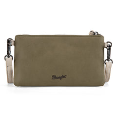 WG184-1813   Wrangler Crossbody Wallet Cardholder - Green