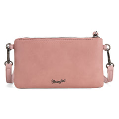 WG184-1813   Wrangler Crossbody Wallet Cardholder - Pink