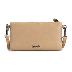 WG184-1813   Wrangler Crossbody Wallet Cardholder - Tan