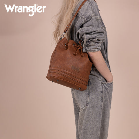 WG186-2029  Wrangler Classic Drawstring Bag/Crossbody