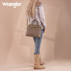 WG201-8012   Wrangler Top Handle Tote/Crossbody - Camo