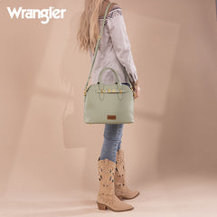 WG201-8012   Wrangler Top Handle Tote/Crossbody - Lime