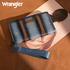 WG2208-W006  Wrangler Whipstitch Wallet/Wristlet - Jean