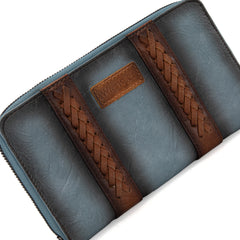 WG2208-W006  Wrangler Whipstitch Wallet/Wristlet - Jean