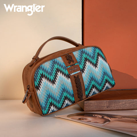 WG2211 -190 Wrangler Southwestern Pattern Print Multi Purpose/Travel Pouch - Jean