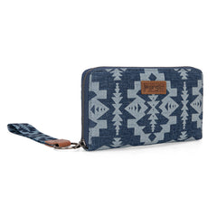 WG2212-W006  Wrangler Southwestern Art Print Wallet  -Jean